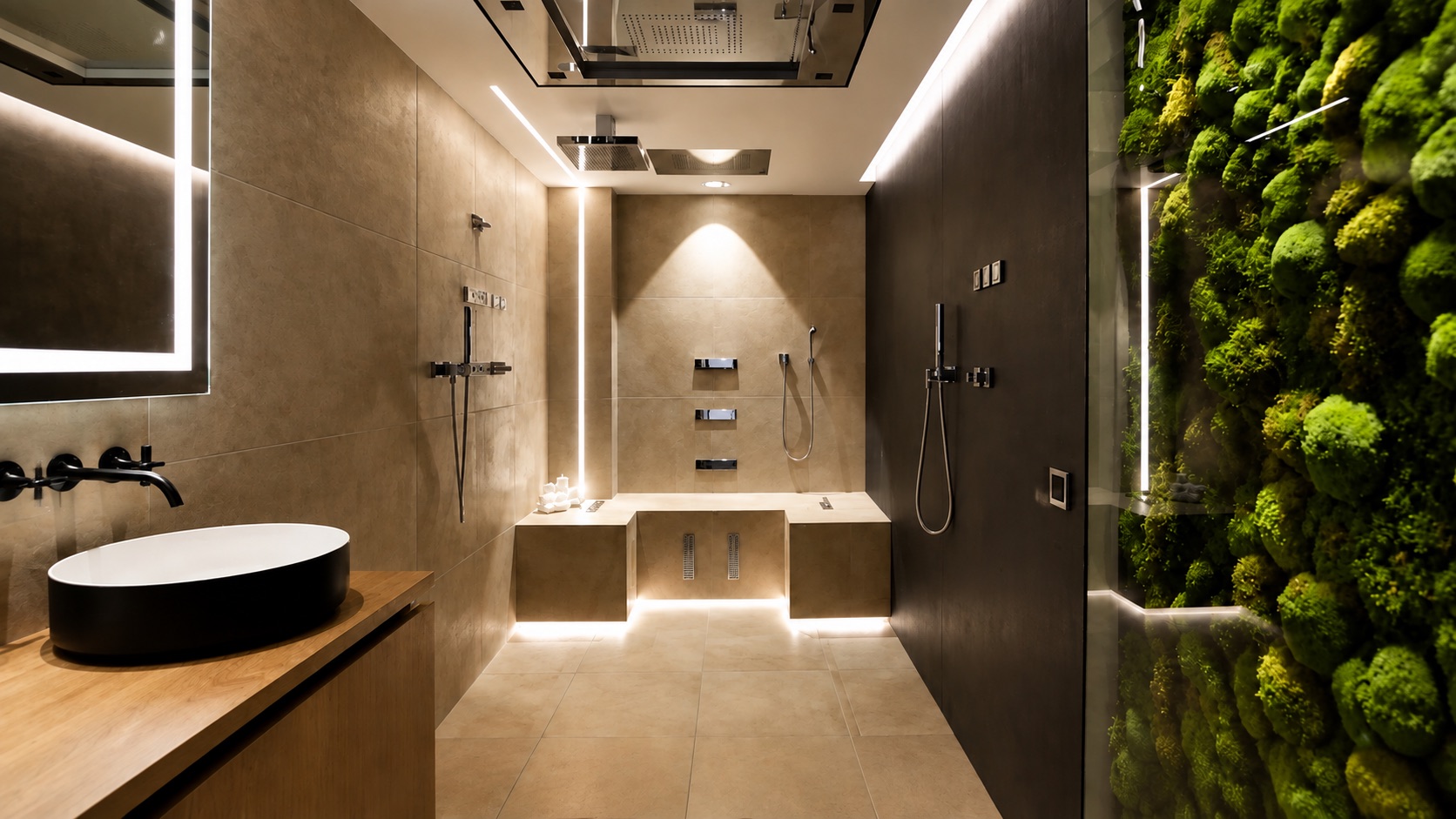 Zona Spa del showroom